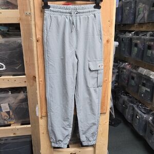 Fila Size M Light Grey Lightweight Jogger Pant